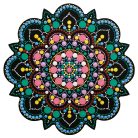 AladinE Mandala pontozó készlet 30 cm - 1 - Dot painting (1 db)