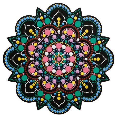 AladinE Mandala pontozó készlet 30 cm - 1 - Dot painting (1 db)