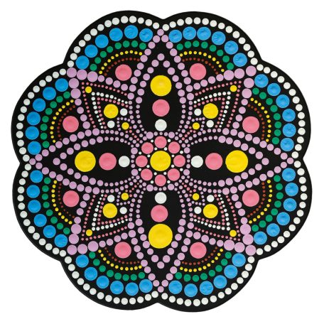 AladinE Mandala pontozó készlet 20 cm - 4 - Dot painting (1 db)