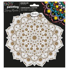   AladinE Mandala pontozó készlet 20 cm - 3 - Dot painting (1 db)