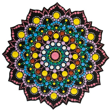 AladinE Mandala pontozó készlet 20 cm - 3 - Dot painting (1 db)