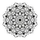 AladinE Mandala pontozó készlet 20 cm - 3 - Dot painting (1 db)