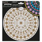 AladinE Mandala pontozó készlet 20 cm - 1 - Dot painting (1 db)