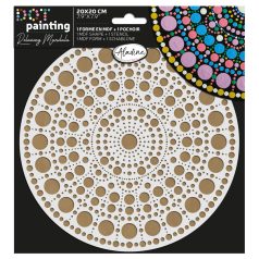   AladinE Mandala pontozó készlet 20 cm - 1 - Dot painting (1 db)