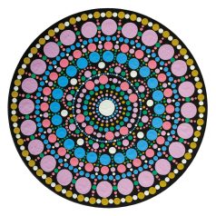   AladinE Mandala pontozó készlet 20 cm - 1 - Dot painting (1 db)
