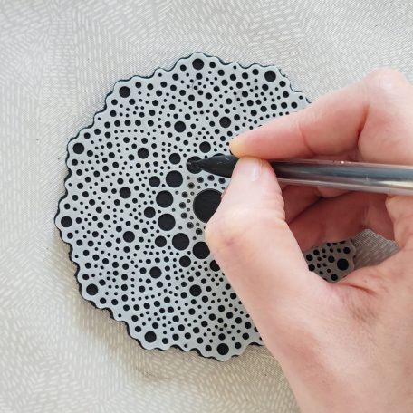 AladinE Mandala pontozó készlet 10 cm - 2 - Dot painting (1 db)