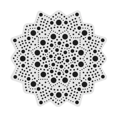 AladinE Mandala pontozó készlet 10 cm - 1 - Dot painting (1 db)