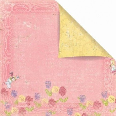 Scrapbook papír 12", Sweet Fairy / Wind Chimes - kétoldalas (1 lap)