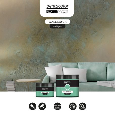 Pentacolor WD Fallazúr antikoló - választható szín és kiszerelés - Wall Decor (1 db)