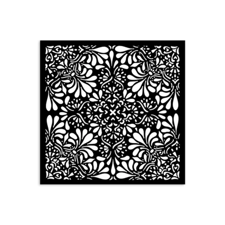 Stamperia Best Sellers Vastag stencil 12x12cm Lace Thick Stencil  (1 db)