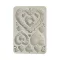 Stamperia Best Sellers Szilikon öntőforma A5 Hearts Silicon Mould (1 db)