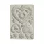 Stamperia Best Sellers Szilikon öntőforma A5 Hearts Silicon Mould (1 db)