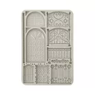 Stamperia Best Sellers Szilikon öntőforma A5 Fence and door Silicon Mould (1 db)