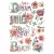 Stamperia Best Sellers Rizspapír A4 Dream, smile, love, Believe Rice Paper (1 ív)