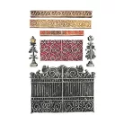 Stamperia Master of Magic Szilikon öntőforma A5 Gate Silicon Mould (1 db)