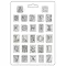 Stamperia Master of Magic Öntőforma A4 Alphabet Soft Mould (1 db)