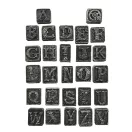 Stamperia Master of Magic Öntőforma A4 Alphabet Soft Mould (1 db)