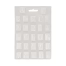 Stamperia Master of Magic Öntőforma A4 Alphabet Soft Mould (1 db)