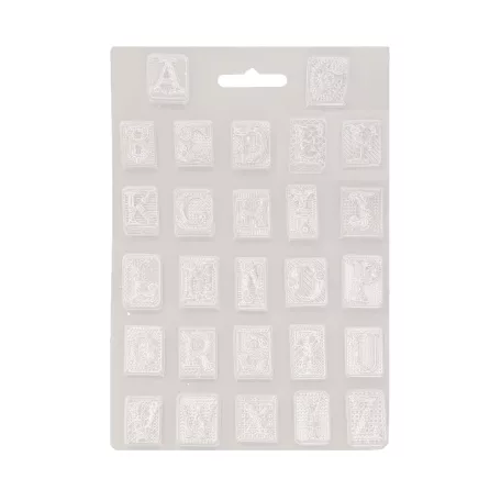 Stamperia Master of Magic Öntőforma A4 Alphabet Soft Mould (1 db)