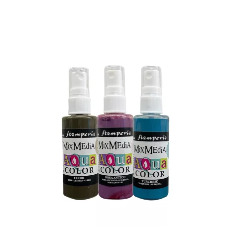Stamperia Master of Magic Festék spray Aquacolor Paint Kit (3 db)