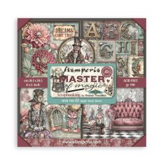   Stamperia Master of Magic Papírkészlet 8" (20 cm) Single Face Maxi Paper Pack (22 ív)