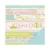 Scrapbook papír 12", Cotton Tail / Easter titles - kétoldalas (1 lap)
