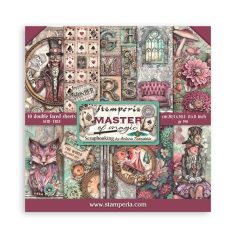   Stamperia Master of Magic Papírkészlet 8" (20 cm)  Paper Pack (10 ív)