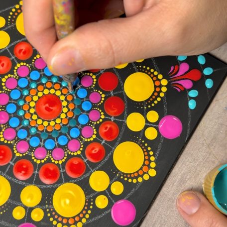 8 db Akrilfesték - matt 59 ml - Vibes Paint Kit by Lydia May - DecoArt Americana® Acrylics (1 csomag)