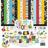   Echo Park Blast Off Scrapbook papírkészlet 12" (30 cm) Collection Kit (1 csomag)
