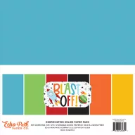   Echo Park Blast Off Papírkészlet 12" (30 cm) Coordinating Solids Paper Pack (6 lap)