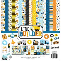   Echo Park Little Builder Scrapbook papírkészlet 12" (30 cm) Collection Kit (1 csomag)