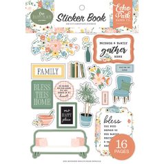   Echo Park Our Happy Place Matrica készlet Sticker Book (16 ív)