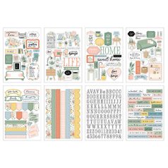   Echo Park Our Happy Place Matrica készlet Sticker Book (16 ív)