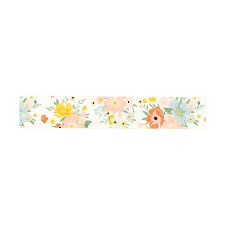 Echo Park Our Happy Place Fresh Floral Bunches Dekorációs ragasztószalag Washi Tape (1 db)
