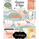 Echo Park Our Happy Place Kivágatok Frames & Tags (1 csomag)