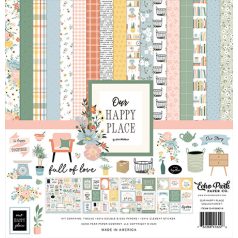   Echo Park Our Happy Place Scrapbook papírkészlet 12" (30 cm) Collection Kit (1 csomag)