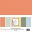 Echo Park Our Happy Place Papírkészlet 12" (30 cm) Coordinating Solids Paper Pack (6 lap)