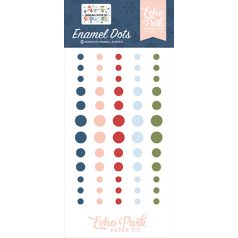   Echo Park Chilling With My Snowmies Díszítőelem Enamel Dots (1 csomag)