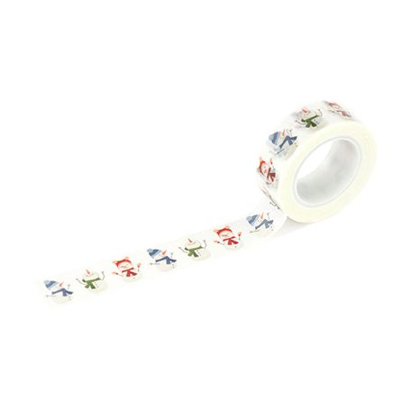 Echo Park Chilling With My Snowmies All My Snowmies Dekorációs ragasztószalag Washi Tape (1 db)
