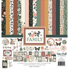   Echo Park Family Scrapbook papírkészlet 12" (30 cm) Collection Kit (1 csomag)