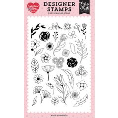  Echo Park Valentine's Day Plant Love Florals Szilikonbélyegző Clear Stamps (1 db)