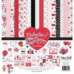   Echo Park Valentine's Day Scrapbook papírkészlet 12" (30 cm) Collection Kit (1 csomag)