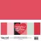 Echo Park Valentine's Day Papírkészlet 12" (30 cm) Coordinating Solids Paper Pack (6 lap)