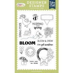   Echo Park Blossoms And Bees Love You So Mush Szilikonbélyegző Clear Stamps (1 db)