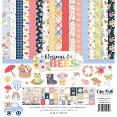   Echo Park Blossoms And Bees Scrapbook papírkészlet 12" (30 cm) Collection Kit (1 csomag)