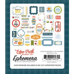   Echo Park Little Things Mean A Lot Kivágatok Ephemera (1 csomag)