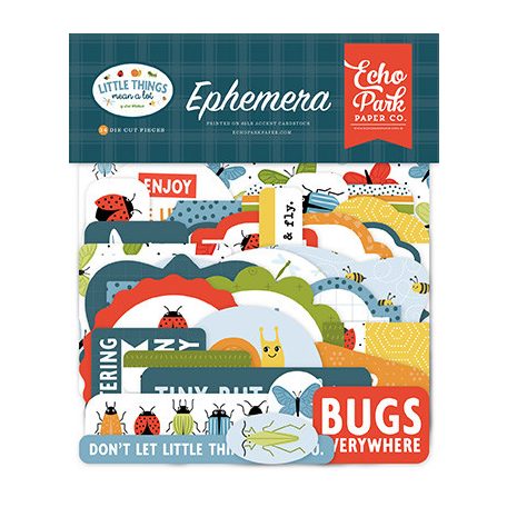 Echo Park Little Things Mean A Lot Kivágatok Ephemera (1 csomag)