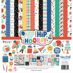   Echo Park Hip Hip Hooray Scrapbook papírkészlet 12" (30 cm) Collection Kit (1 csomag)