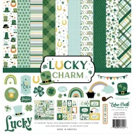   Echo Park Lucky Charm Scrapbook papírkészlet 12" (30 cm) Collection Kit (1 csomag)