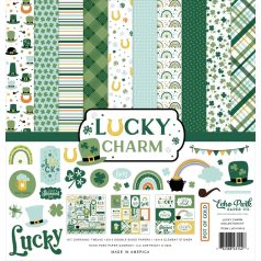   Echo Park Lucky Charm Scrapbook papírkészlet 12" (30 cm) Collection Kit (1 csomag)